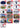 Pre-Pack 16 Styles Sticker Rack Progam